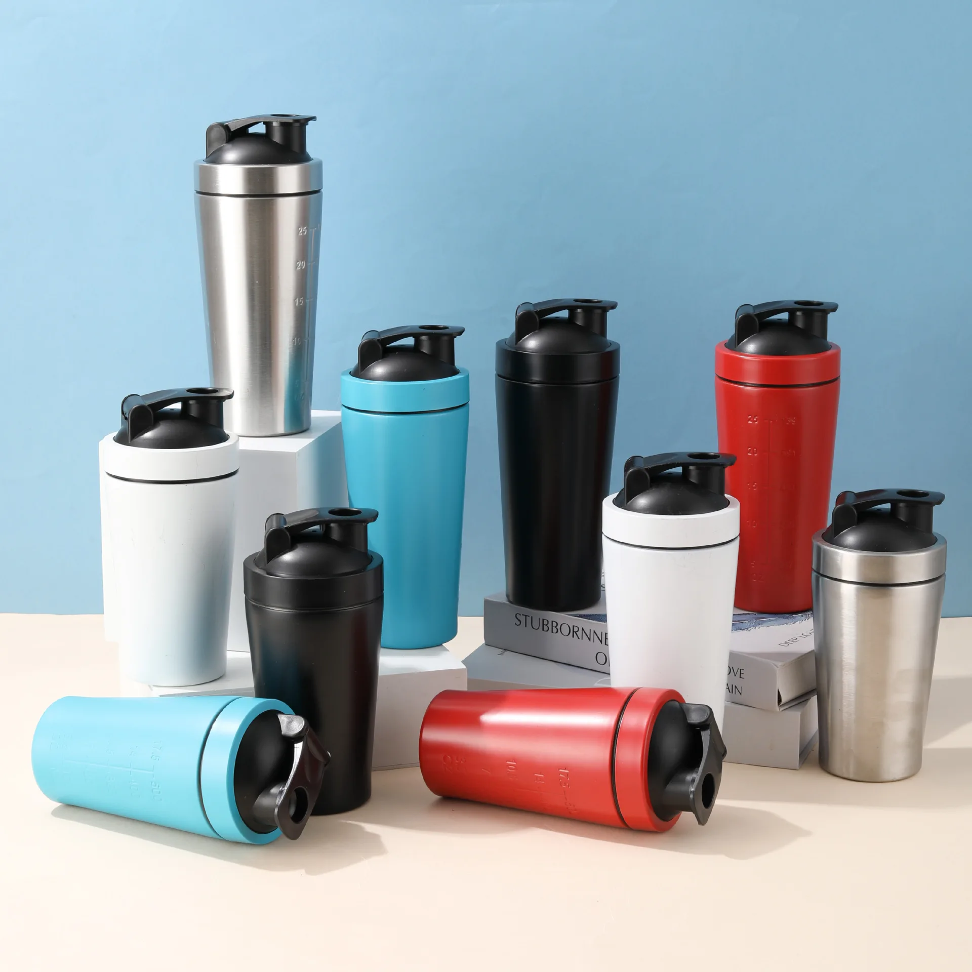 Stainless Steel Protein Shaker Cup Portable Fitness Sports Mug Nutrition Shakers Cup Water Bottles Water Cup Portable Shakers Stainless Steel Protein Shaker Cup Portable Fitness Sports Mug Nutrition Shakers Cup Water Bottles Water Cup Portable Shakers