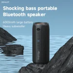 Zealot-S51Pro 40W High-power Bluetooth Speaker 3D Stereo Bass Bluetooth Speaker Portable IPX5 Waterproof Suitable TWS Boom Box 6