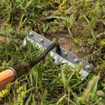 5/6/7/8 Teeth 1PCS Carbon Steel Garden Hand Rake for Farm Garden Weeding Tools Scarifier Agricultural Nail Harrow Metal Harrow