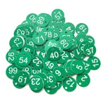 Numbered Sign Labels Beehive Tags Garden Box Mark with Hole Plant Markers  1-50 1-100 50pcs 100pcs