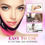 YS00135--Elastic face slim bandage v line facial shape woman chin belt facial care beauty tool 2