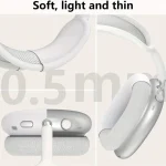 3 in 1 Soft Silicone Skin Protector Headphones Case For Airpods Max Cases Anti Scratch Shockproof Earphone Cover Accessories 4