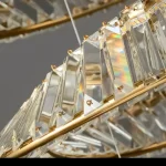 Dining Ceiling Hanging Lamp American Crystal Chandelier Light For Kitchen Island Modern Led  Pendant Lights Living Room 5
