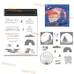 May New 2026 Tools Flowers Clear Stamps And Dies for For Scrapbook And Stamping Albums Dies Card Stencils Diary decorating Craft 6