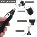 4 in 1 All Purpose Beauty Set Painless Trimming of Nose Hair Beard Eyebrow Trimming and Shaver in One to Create a Delicate Face 5