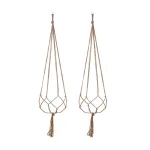 1PCS Hanging Flowerpot Decorative Baskets Outdoor Storage for Plants Planter Home Decorations Plant Pot Flowerbed Balcon Basket 5