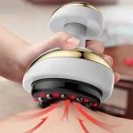 Electric Scraping Massage Cupping Body Massager Vacuum Cans Suction Cup Heating Body Back Neck Arm Guasha Massager 2