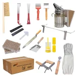 Supplies Bee Keeper Starting Kit 20 Pcs Beekeeping Tool Kit Bee Smoker Kit,Bee Keeping SuppliesAll Starter Kit