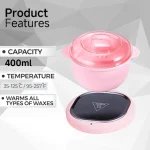 0 Metal Foldable Professional Wax Heater Machine for Depilation  Home Appliance SPA Paraffin Pot Depilatory Shaving Wax Heater 2