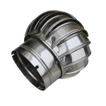 Stainless Steel Roof Ventilator Wind Turbines Air Vent Attic Ventilator 110mm Pipefit Roof Ventilating Fan 4