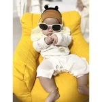 Eco-friendly Nordic Single Sofa Chair Soft Comfortable Backrest Cute Bean Bag Baby Small Sofas for Kids Living Room 6