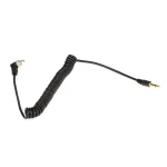 1 Pc 3.5mm To Male PC Flash Sync Cable Screw Lock For Trigger Studio Light Camera Flashes Accessories PC Flash Sync Cable 4