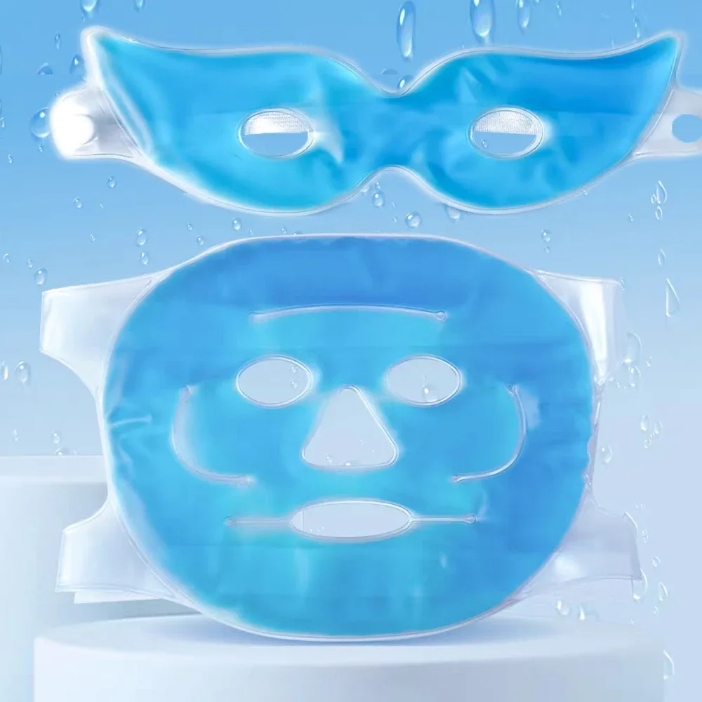 Face Cooling Mask Gel Eye Mask Ice Pack Cooling PVC Hot Cold Therapy Skin Care Tool Gel Face Mask Skin Firming Spa Sleep Mask Face Cooling Mask Gel Eye Mask Ice Pack Cooling PVC Hot Cold Therapy Skin Care Tool Gel Face Mask Skin Firming Spa Sleep Mask