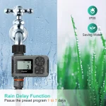 INSOMA Automatic Water Timer Intelligent Irrigation Watering System Sprinkler Timer Garden Programmer Equipment LCD Display IPX5 5
