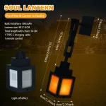 2026 Pixel Style Night Light Portable Lantern Tabletop Ornament 16 Colors RGB Remote DIY Interior Decoration Atmosphere Light 5