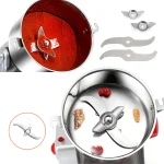 BioloMix Dry Food Grinder Mill 800g 700g - Grain Spice Herb Cereal Coffee Grinder Gristmill for Flour Powder Crushing 3