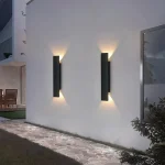 Modern Led Waterproof Outdoor Up Down Wall Lamp IP65 Aluminum 18w LED Wall Light Indoor Decorated Wall Sconce 2