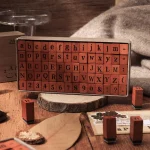 70 pcs English letters and numbers Wooden Rubber Stamps Sets Diy Rubber Stamp For Card Making Scrapbooking supplies 4