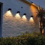 Solar Lights for Outdoor Solar Wall Lights Garden LED Solar Light Wireless Waterproof Fence Lighting for Porch Path Garage 6