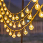 LED Light String – PVC Material, Christmas Decoration, Outdoor Camping Tent Canopy Light, Long Battery Life, Waterproof & Energy 2