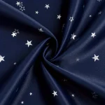 Kids Curtains Blackout With Stars Grommet Top For Bedroom Living Room Window Drapes 5