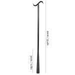 Long Dressing Shoes Socks Dressing Stick Multifunction Detachable Shoe Horn Aid Stick for Mobility Disabled Patient Elderly 90CM 6
