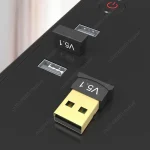 USB Bluetooth-compatible 5.1 Adapter Handsfree Wireless Transmitter Receiver Wireless USB Adapter Type-C To USB Converter For PC 2