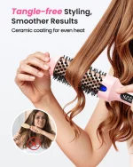 Thermal Brush Blowout Boost 1.5 inch Heated Round Brush for Blowout Look Dual Voltage Negative Ion Technology 6 Temperature Mode 5