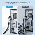 Toocki Cable Organizer Cable Management Tearable Organizador Cables Winder Ties Phone Accessories Wire Cord Organizer And Cables 3