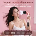 200 Million Anion Blow Dryer Professinal Leafless Hair Dryer Negative Lon Hair Care Quick Home Powerful Hairdryer Constant HD18 5