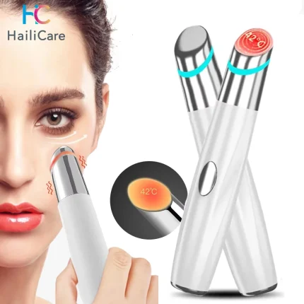 Electric Facial Massager Micro Vibration Eye Beauty Instrument For Relax Eye Dark Circles Eye Bags Puffiness Eye Massage