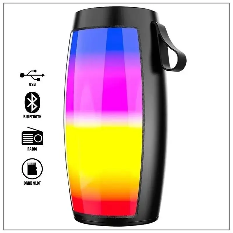 1202 Portable Wireless Bluetooth Speaker - Heavy Bass High Volume Subwoofer for Outdoor & Household Use 1202 Portable Wireless Bluetooth Speaker - Heavy Bass High Volume Subwoofer for Outdoor & Household Use
