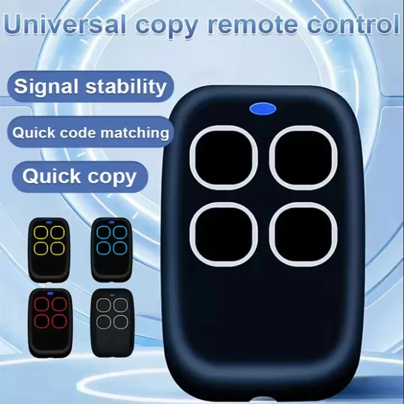 433Mhz Universal Duplicator Garage Remote Controller Command Clone Self-copying Automation Gate 433.92MHz Fixed Rolling Code 433Mhz Universal Duplicator Garage Remote Controller Command Clone Self-copying Automation Gate 433.92MHz Fixed Rolling Code