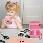 (Box Only) Kids Instant Print Camera Case Compatible with Gofunly Camera, Digital Camera Bag for Esoxoffore/ for LETSHAHA 6