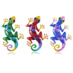 Metal Gecko Yard Garden Decoration for Outdoor Statues Home-garden Wall Decor Miniature Accessories Sculpture Lizard Ornaments 4