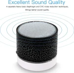 TF Wireless Mini Motion Bluetooth Speaker With LED Lights Speaker Super Bass Stereo Rechargeable Portable Outdoor Small Speaker 4