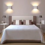 LED Wall Sconces 6W Modern Indoor Wall Lamp, White Up Down Wall Mount Lights for Living Room Hallway Bedroom Decor 6