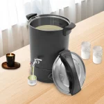 8L/10L/12L/15L Wax Melter for Candle Making, 1.8KW Electric Wax Melt Oven Stainless Steel Wax Melting Pot Wax Warmer Machine Kit 6