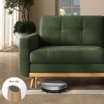 67.7-inch Mid-Century Modern Loveseat Sofa with Wooden Legs  for Living Room, Bedroom, or Office 4
