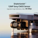 Potensic Drones Under 249g GPS Auto Return Single Axis Gimbal EIS Professional Drone Max 4-KM Waypoint Flight Follow Me-ATOM SE 3