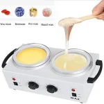 Dual Pot Wax Heater Professional Paraffin Hair Removal Machine Dual Parrafin Hot Facial Skin Equipment Spa Household 2