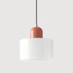 European Retro Glass LED pendant lightS Bedroom Headboardl hanging lamp Restaurant Bar Counter Coffee Shop Bar Lighting Fixtures 5