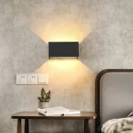 Nordic modern wall light 12W 24W IP65 waterproof LED lamps indoor outdoor wall sconce living room porch bedroom wall lamp 5