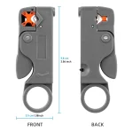 Stripping Pliers Decrustation Wire Cable Tools Stripper Stainless Steel  Hexagon Wrench Accessorie Insulated Electrical Straight 2