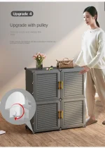Simplicity Household High-Capacity Shoerack Hallway Cabinets For Living Room Storage Goods Shelves Corridor Shoe Rack Furniture 5