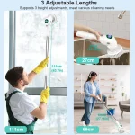 Electric Cleaning Brush 8 in 1 Multifunctional Household Wireless Rotatable Cleaning Brush For Bathroom Kitchen Windows Toilet 5
