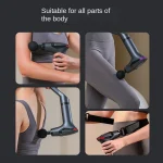 Hot Selling Multifunctional Muscle Relaxation Long-handle Massage Gun Remission Deep Tissue Percussion Body Electric Massage Gun 4