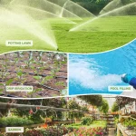 New 1/2 Outlets Solar Irrigation Timer Smart APP Control Automatic Irrigation System Outdoor Water Timer Garden Watering Tool  ﻿ 2