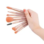 New 8Pcs Makeup Brush Set Makeup Concealer Brush Blush Loose Powder Brush Eye Shadow Highlighter Foundation Brush Beauty Tools 2