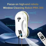 PuRuiKai Household Window Automatic Water Spray Cleaning Robot,With Intelligent Edge Detection System,Robot Glass Cleaner 3